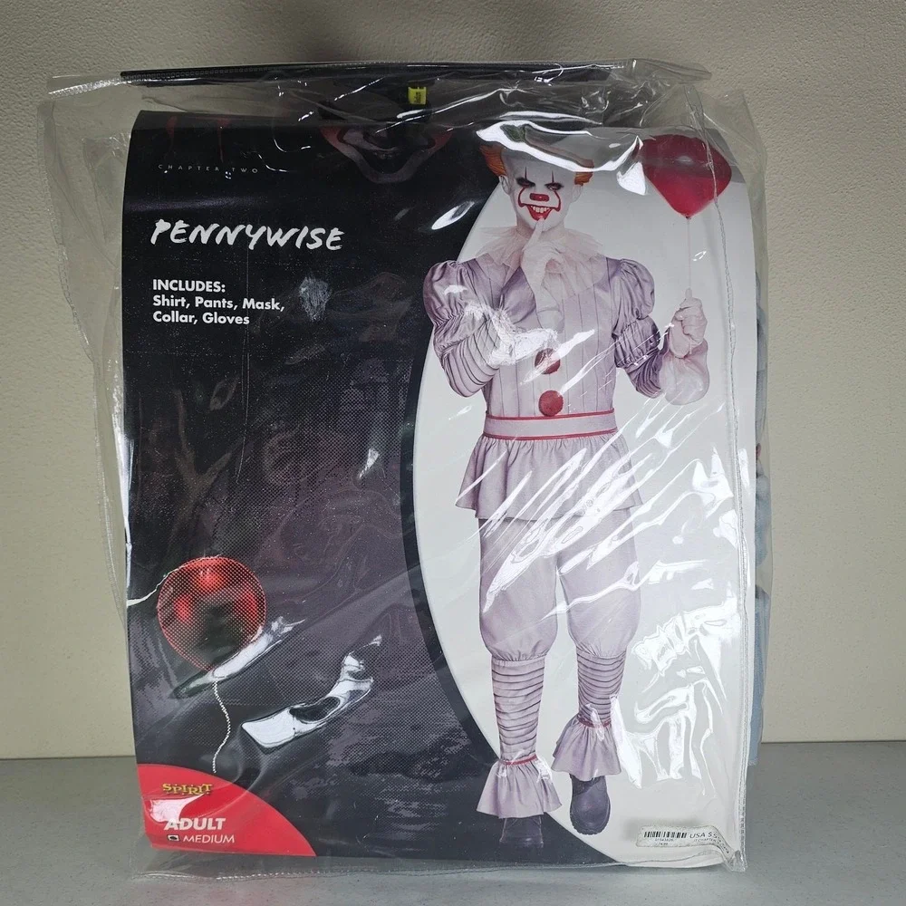 New Adult Pennywise Costume The Signature Collection - It: Chapter Two Sz Medium